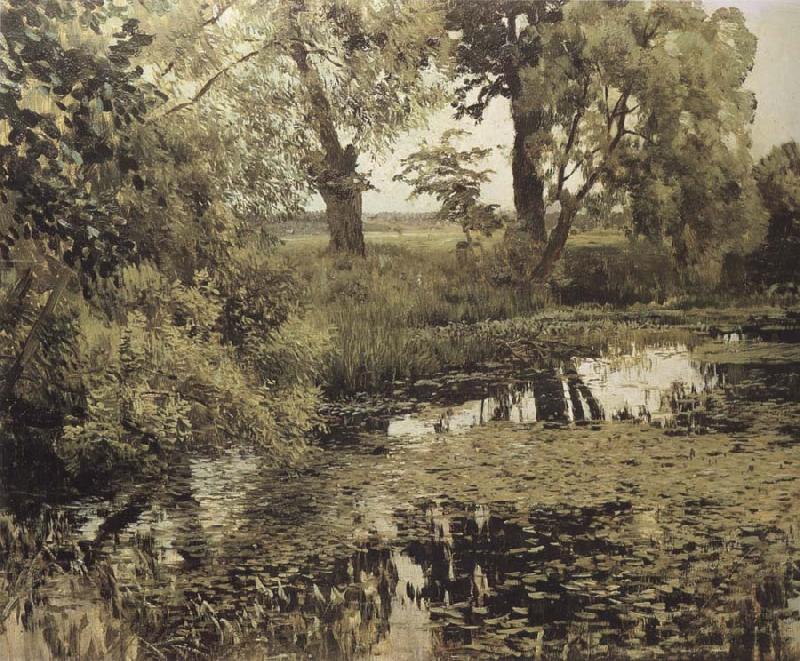 Levitan, Isaak Verwachsener pond oil painting image